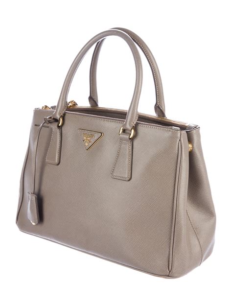 prada saffiano lux leather double zip medium tote|prada small saffiano lux.